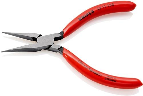 KNIPEX Justierzange L.135mm ger.flach,schmal Ku.-Überzug KNIPEX