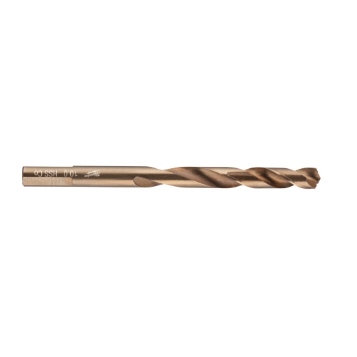 MILWAUKEE 10,0 x 133 mm, HSS-G Co HSS-G RED COBALT Metallbohrer DIN 338