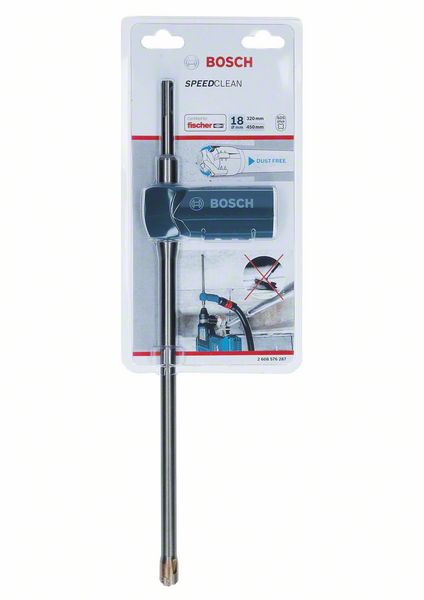 BOSCH Saugbohrer SDS plus-9 Speed Clean, 18 x 320 x 450 mm