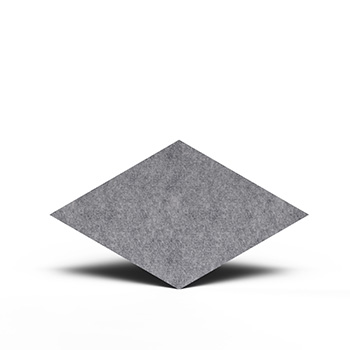 BMB Akustikelement AKUSTIX Shape #14, HxBxS: 350x200x18 mm, Grau, AV18