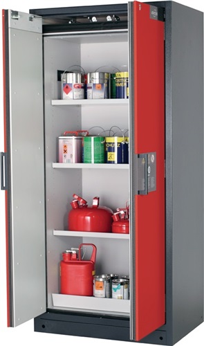 ASECOS Sicherh.-Schrank Typ 90 H1953xB893xT615mm anthrazitgrau/verkehrsrot