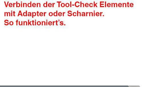 WERA Scharnier 9550 f.f.Tool-Check Modular WERA