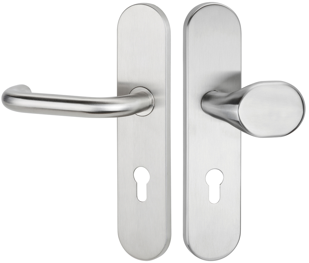HERMAT FH Schutz-Wechselgarnitur mit Langschild BASIC 01 1801.FH/2089.S/3128, Edelstahl HERMAT FH Schutz-Wechselgarnitur mit Langschild BASIC 01 1801.FH/2089.S/3128, Edelstahl