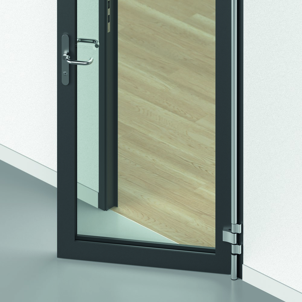 PLANET Fingerschutz Abdeckprofil FSA 8800 S30, für 3 Segmente, Aluminium 1.980 mm grau