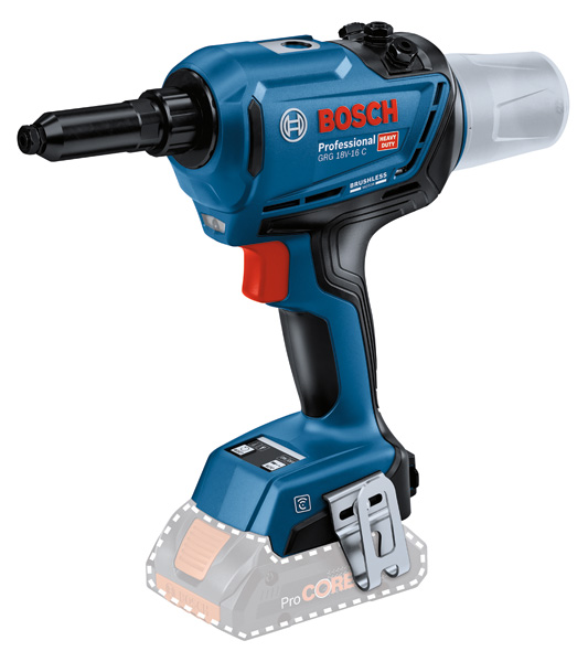 BOSCH Akku-Nietpistole GRG 18V-16 C