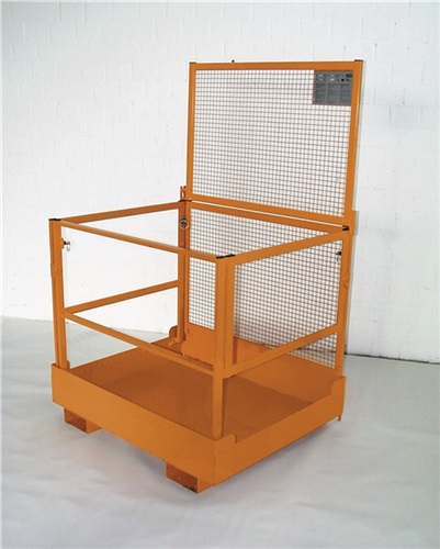 BAUER Arbeitsbühne B1200xT1090xH1890mm gelborange lack.Trgf.300kg faltbar