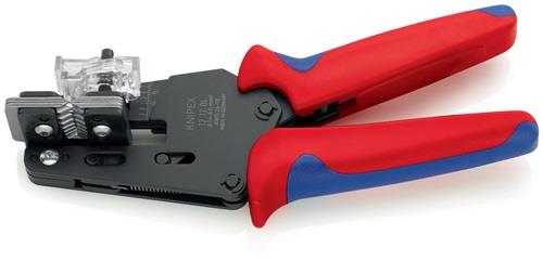 KNIPEX Präzisionsabisolierzange L.195mm 0,14-6 (AWG 26-10)mm² Mehrkomp.-Hüllen KNIPEX