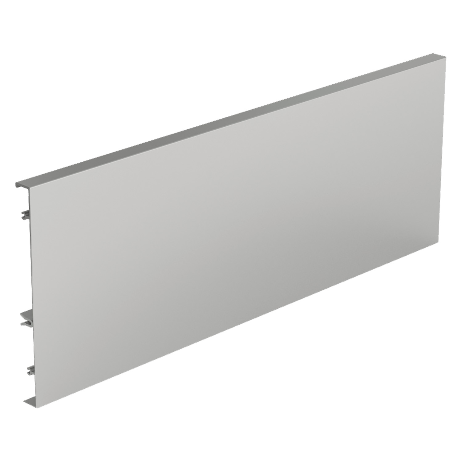 HETTICH Aluminiumrückwand ArciTech, 186 x 2000 mm, silber, 9192189