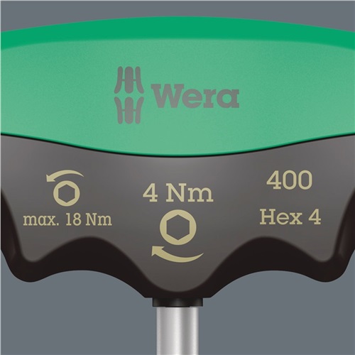 WERA Drehmomentschraubendreher 400 TX TX 25 5 Nm fest eingest.WERA