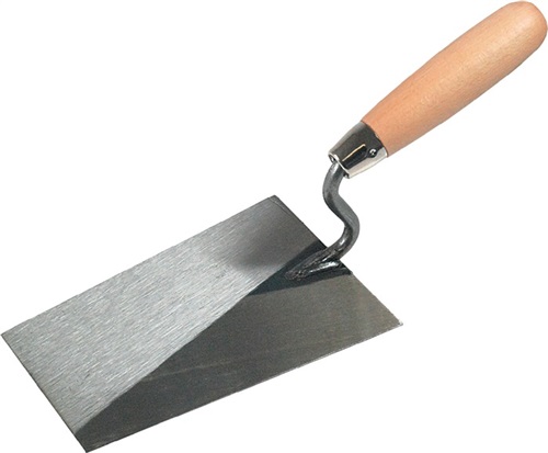SCHWAN Tiroler Maurerkelle L.180mm B.125mm Holzheft,S-Hals gehärteter STA SCHWAN