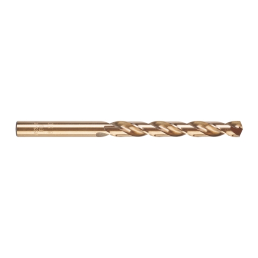MILWAUKEE 8,5 x 117 mm, HSS-G Co HSS-G RED COBALT Metallbohrer DIN 338 5er Pack