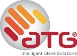 ATG Handschuhe MaxiDry® 56-425 Gr.9 violett/schwarz EN 388 PSA II ATG