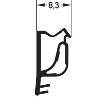 DEVENTER Flügelfalzdichtung S 7503b