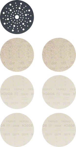 BOSCH EXPERT M480 Starter-Set für Exzenterschleifer, 150 mm, 7-tlg.. Für Exzenterschleifer BOSCH EXPERT M480 Starter-Set für Exzenterschleifer, 150 mm, 7-tlg.. Für Exzenterschleifer