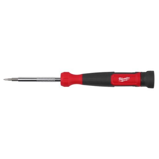 MILWAUKEE inkl. 2 Wende-Bits PH/SL Feinschraubendreher 4 in 1