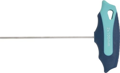 TECWERK Stiftschlüssel m.Quergr.SW 5mm Klingen-L.200mm S2-Stahl TECWERK