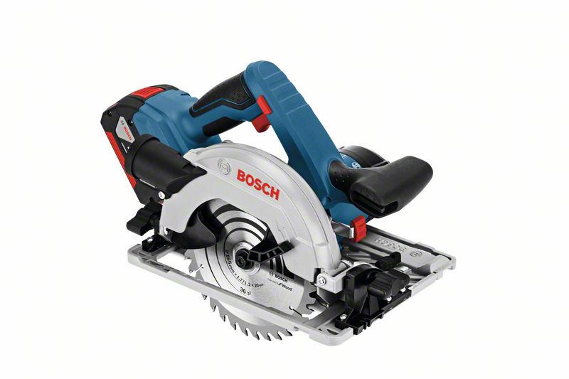 BOSCH Akku-Kreissäge GKS 18V-57 G, Solo Version, L-BOXX