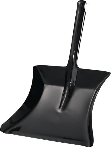 Nordwest Kehrschaufel m.Düllgriff MET schwarz lack.Bl.L230xB260mm