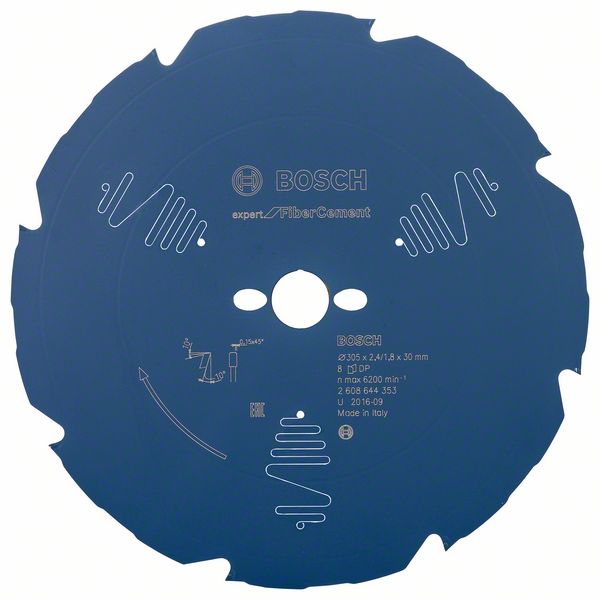 BOSCH Kreissägeblatt Expert for Fibre Cement, 305 x 30 x 2,4 mm, 8