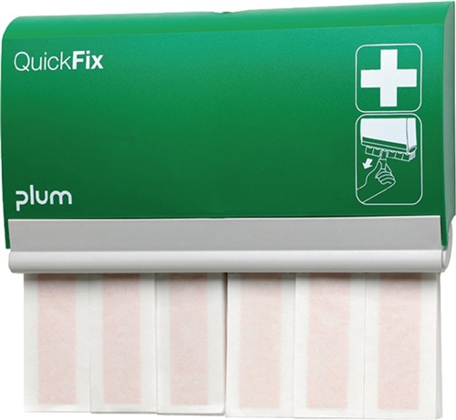 PLUM Pflasterspender QuickFix Elastic long B230xH135xT32ca.mm grün PLUM