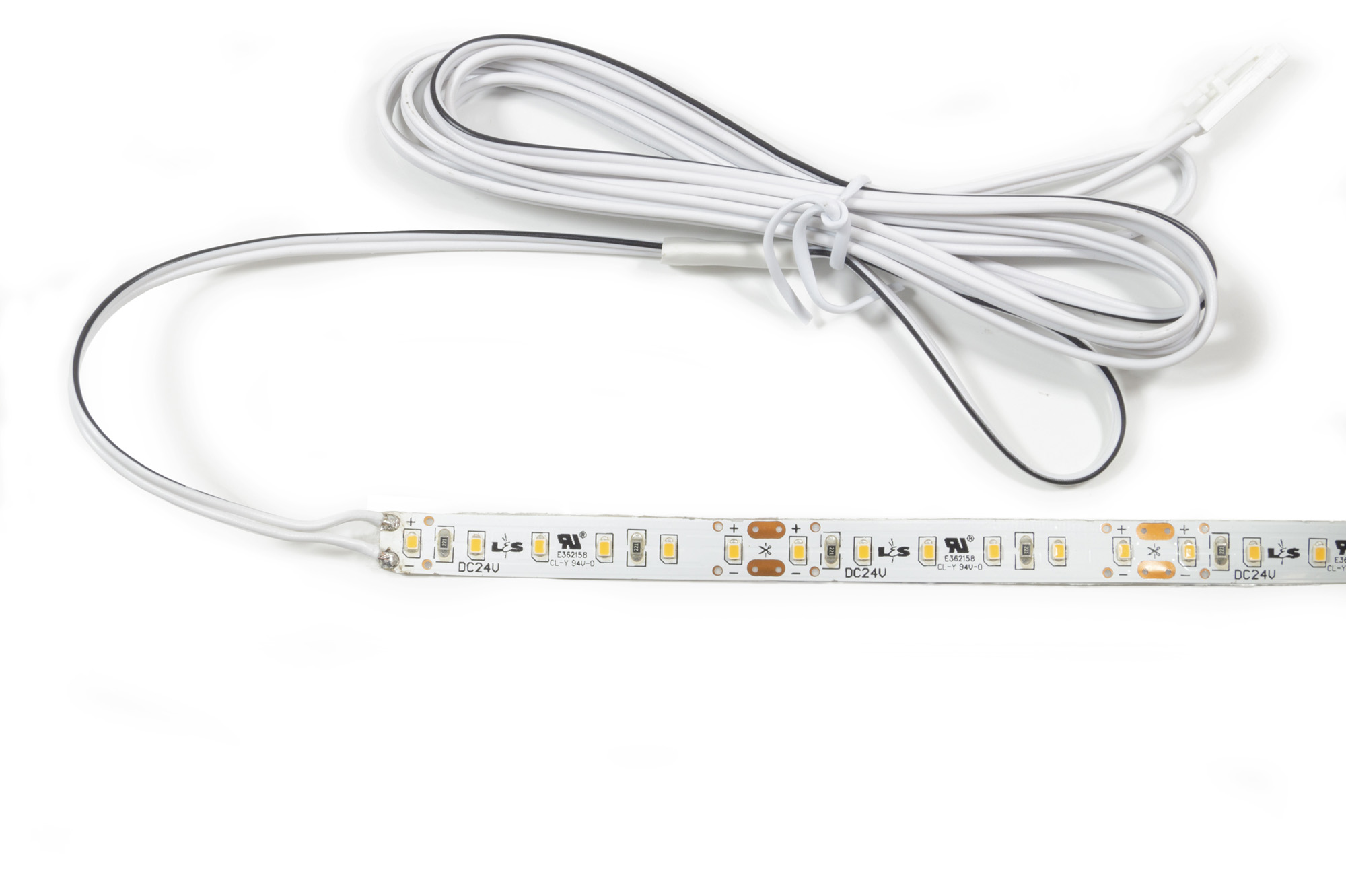L&S LED Band Tudo 24V 8 mm 7,2W/m 120LED/m XW 2700 K 5 m 1,8m Zul.