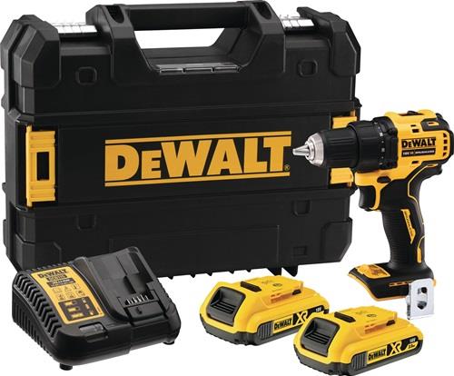 DEWALT Akkubohrschrauber DCD 708 D2T 18 V 2 Ah 1,5-13mm DEWALT