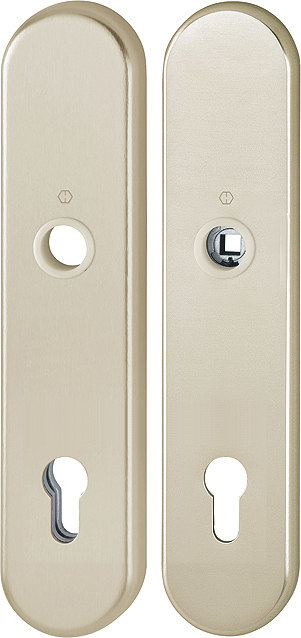 HOPPE® Schutz-Langschildpaar 3331/3310, HT, Aluminium, 12131210