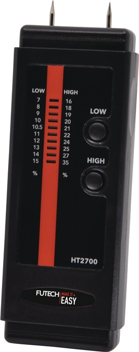 FUTECH Elektronisches Feuchtemessgerät HT2700-2pins 0 %-85% RH FUTECH