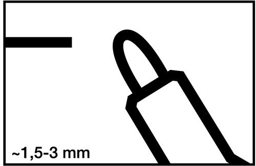 EDDING Boardmarker 250 schwarz/rot/blau/grün Strich-B.1,5-3mm Rundspitze EDDING