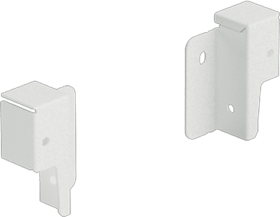 HETTICH Rückwandverbinder ArciTech 78 mm, weiß, rechts, 9121822