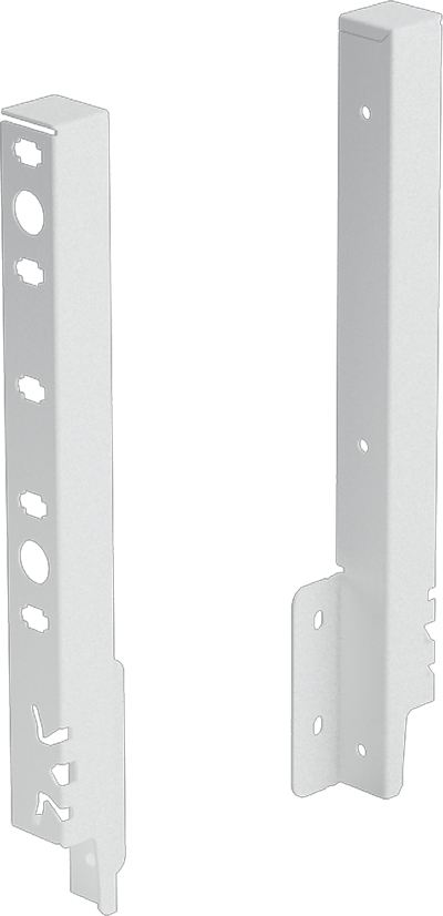 HETTICH Set Rückwandverbinder ArciTech 250 mm, weiß, links und rechts, 9149283