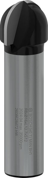 BOSCH Hohlkehlfräser, 12 mm, R1 8 mm, D 16 mm, L 12,7 mm, G 54 mm