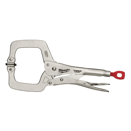 MILWAUKEE 280 mm lang, Spannweite 100 mm Schweißer-Gripzange TORQUE LOCK mit beweglichen Greifbacken