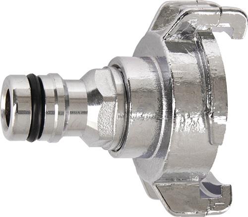 KARASTO Übergangsstück GEKA plus MS verchr.Klaue u.Stecker GEKA