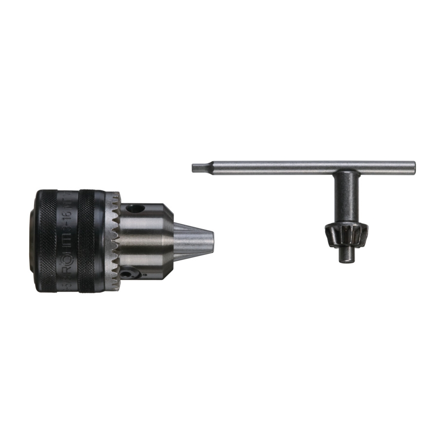 MILWAUKEE M18 x 2,5 / 3,0-16 mm Zahnkranzbohrfutter mit Sicherungsschraube