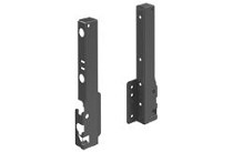 HETTICH Rückwandverbinder InnoTech Atira, 176 mm, anthrazit, links, 9194641