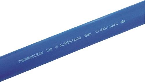 TRICOFLEX Reinigungsschlauch Thermoclean 100 ANTIMICROBIAL ID25mm AD34mm L.40m blau 4,5mm