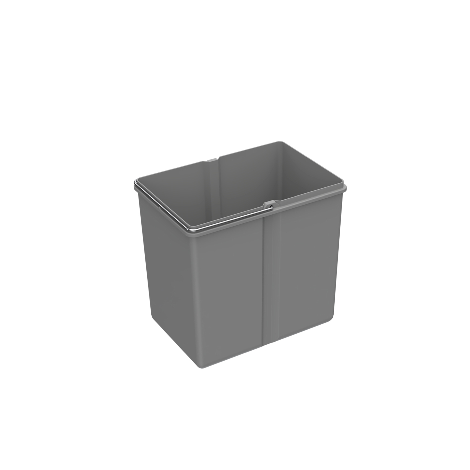 HETTICH Bin.it Space, 15 l, Kunststoff grau, 205 x 305 x 285 mm, 9080037