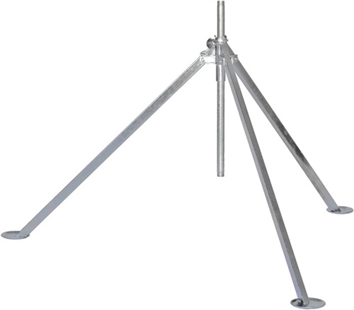 GEKA Dreibeinstativ 2xG3/4Zoll AG STA verz.m.Standtellern GEKA