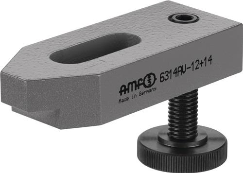 AMF Spanneisen Nr.6314AV f.T-Nut 20+22mm L.160mm AMF