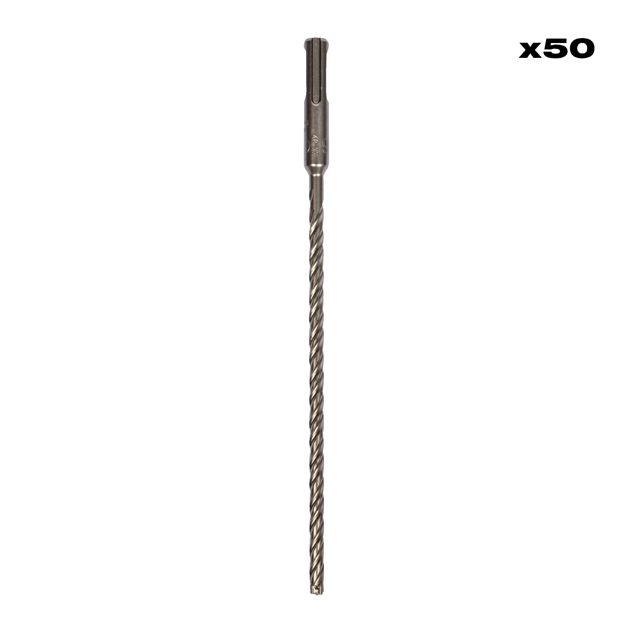 MILWAUKEE 6 x 215 mm, SDS-Plus 4-Schneiden Hammerbohrer MX4 SDS-Plus 50er Pack