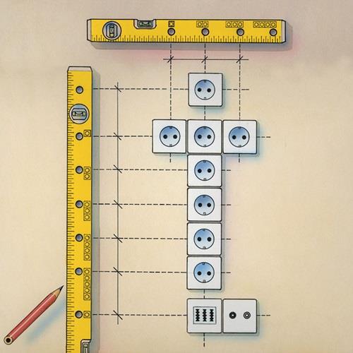 STABILA Wasserwaage 70 Electric 120cm Alu.gelb ± 0,5mm/m STABILA