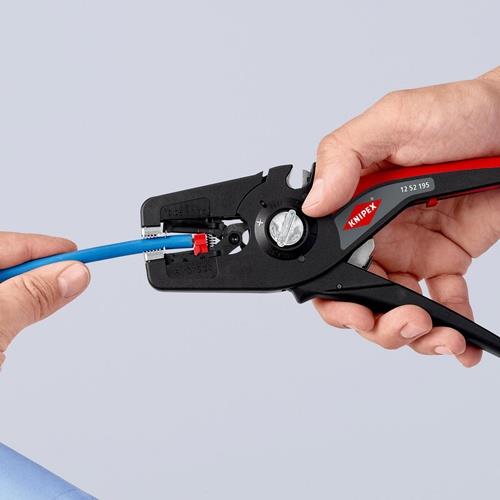 KNIPEX Automatikabisolierzange PreciStrip16 L.195mm 0,08-16 (AWG 28-5) mm² KNIPEX