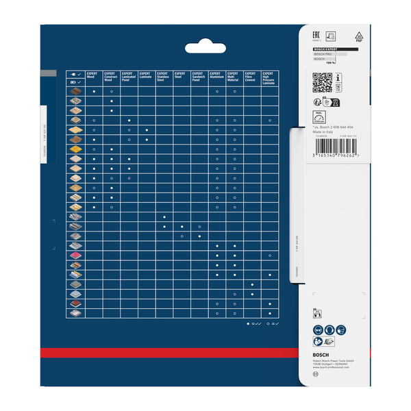 BOSCH Kreissägeblatt Expert for Wood, 210 x 30 x 2,8 mm, 48