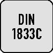 ALPEN Winkelfräser DIN 1833C TypN D.16mm 45Grad HSS-Co Z.10 MAYKESTAG