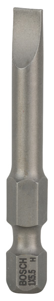BOSCH Schrauberbit Extra-Hart S 1,0 x 5,5, 49 mm, 3er-Pack