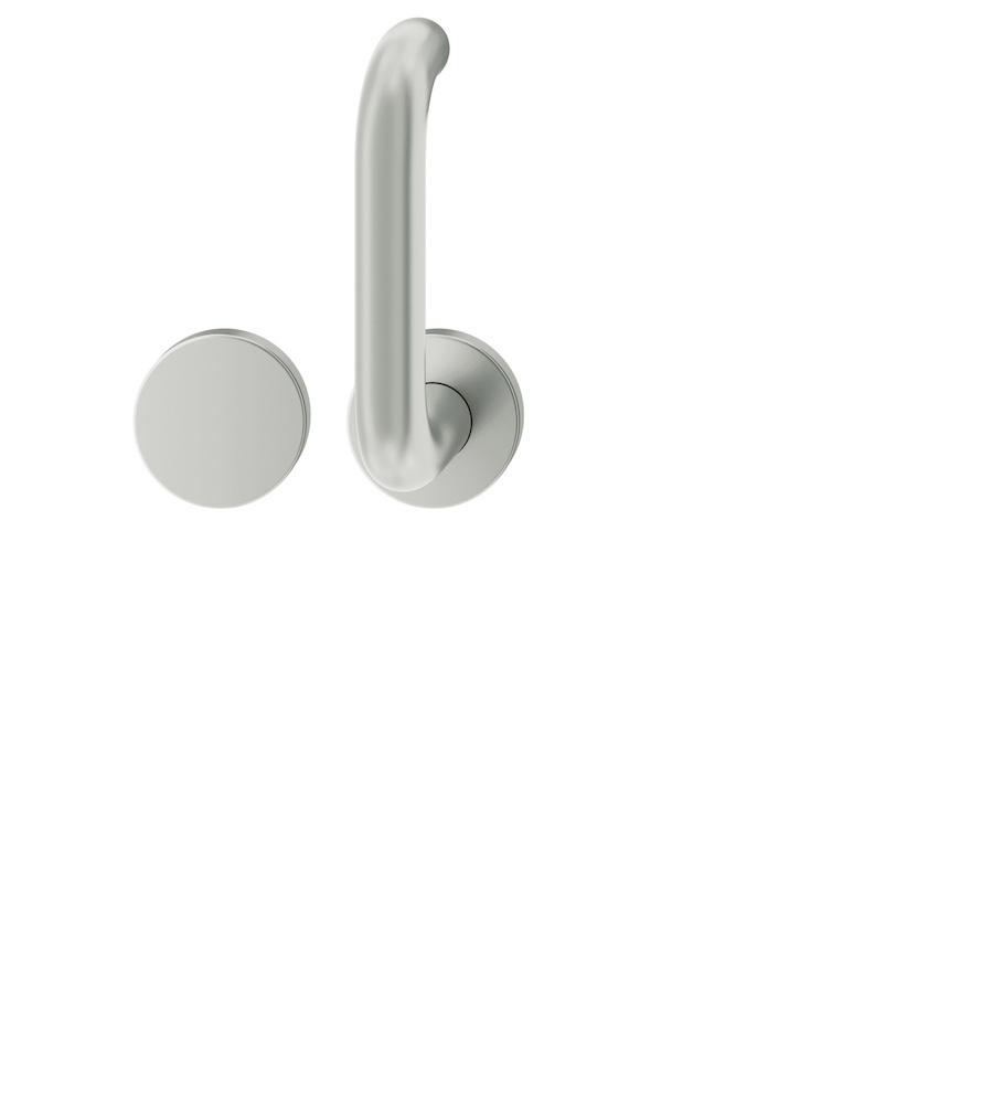 FSB FH Standflügelgarnitur ohne Schlüsselrosette 79 1146, AGL3, Aluminium