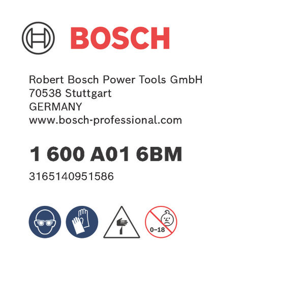 BOSCH Combo Kit: Knife Set Messer-Set, 2-tlg.