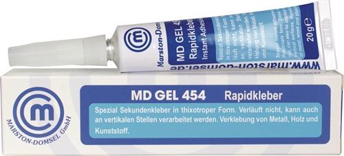 MARSTON-DOMSEL Rapidkleber MD GEL 454 20g transp.Tube MARSTON