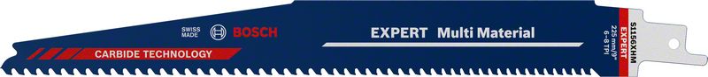 BOSCH EXPERT ‘Multi Material’ S 1156 XHM Säbelsägeblatt, 1 Stück. Für Säbelsägen BOSCH EXPERT ‘Multi Material’ S 1156 XHM Säbelsägeblatt, 1 Stück. Für Säbelsägen